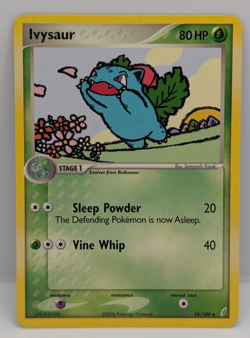 Ivysaur 34/100 Crystal Guardians Regular LP Pokemon - Image 1