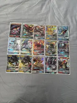 ~85 Rare Pokemon Cards Spanning From XY-Gx-V Eras Plus 25 Jumbo Cards - Image 1