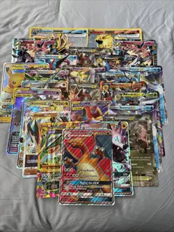 ~85 Rare Pokemon Cards Spanning From XY-Gx-V Eras Plus 25 Jumbo Cards - Image 5