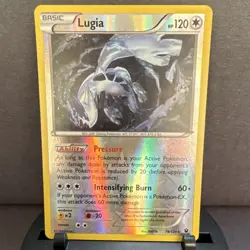 Pokemon TCG Lugia Fates Collide 78/124 Basic 120 HP Rare Reverse Holo English - Image 1