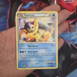 Pokemon Tcg Vaporeon Call of Legends 2011 52/95 LP - Image 3