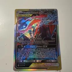 Pokemon Greninja & Zoroark GX 107/214 Unbroken Bonds Ultra Rare Holo TAG TEAM - Image 1