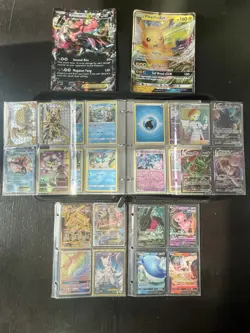 Pokemon Card Collection – 400+ Cards - Charizard Binder - Image 1