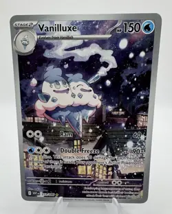 Vanilluxe White Flare Pokemon TCG Illustration Card 113/086 IR Rare - Image 1