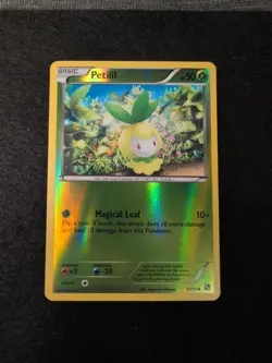 Pokemon TCG Petilil 9/114 Reverse Holo Black & White Base Set - Image 1