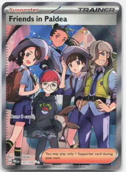 Friends in Paldea 137/131 Ultra Rare Prismatic Evolutions Pokemon Near Mint - Image 1