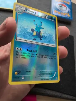 Dewott - 30/114 - Reverse Holo Black & White Pokemon Card LP - Image 3