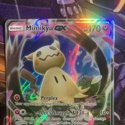 Mimikyu GX 149/214 Holo Rare GX Lost Thunder Pokemon Near Mint/Mint - Image 2