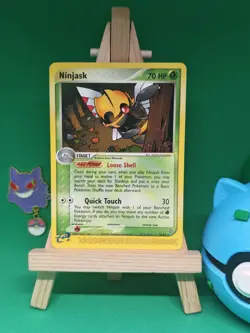 Vintage Ninjask 18/97 Rare - EX Dragon 2003 Pokemon Card e-Reader - Image 1