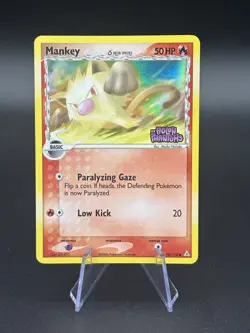 Mankey 70/110 - Reverse Holo - Holon Phantoms - Pokemon - Nm - Image 1