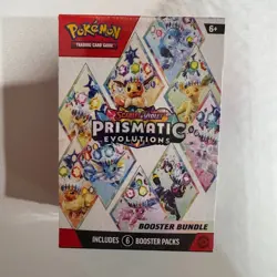 Pokemon TCG Scarlet & Violet Prismatic Evolutions Booster Bundle SEALED - Image 2