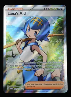 Pokemon Lana's Aid 207/167 Sv06: Twilight Masquerade Holo- LP (B) - Image 1