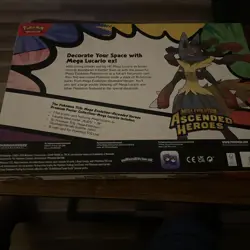 Pokemon TCG Mega Evolution—Ascended Heroes Mega Lucario Box - Image 5