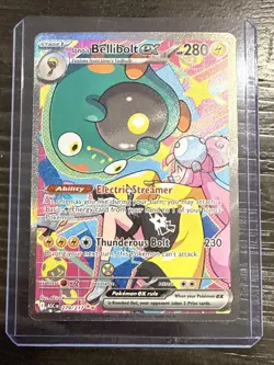 Pokemon Bellibolt ex Full Art Holo Special Illustration Rare 279/217 Ascended - Image 1