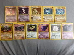 VINTAGE Pokemon WOTC Holo Rare Lot Base Fossil Jungle MP-NM - Image 1