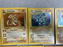 VINTAGE Pokemon WOTC Holo Rare Lot Base Fossil Jungle MP-NM - Image 3