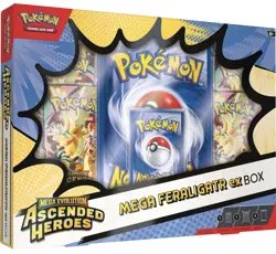 Pokemon Mega Evolution Ascended Heroes - Mega Feraligatr Ex Box ✅ - Image 5