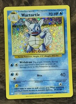 💧 Wartortle 002/034 CLB 💧 Pokemon TCG Classic Collection NM Holo - Image 1