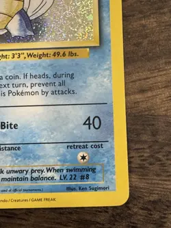 💧 Wartortle 002/034 CLB 💧 Pokemon TCG Classic Collection NM Holo - Image 3