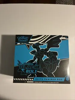 Pokemon TCG Black Bolt Elite Trainer Box Factory Sealed New - Image 1