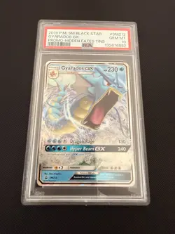 Pokemon Sun & Moon Hidden Fates Promo - PSA 10 Gyarados GX SM212 - Image 1