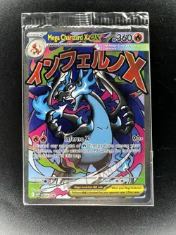 Pokemon Phantasmal Flames UPC Mega Charizard X & Oricorio ex SEALED Promo #23 - Image 1