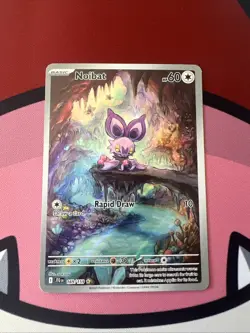 Pokemon Noibat 169/159 Illustration Rare Full Art Journey Together SV09 TCG - Image 1