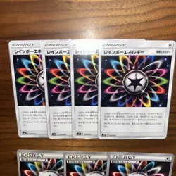 Rainbow Energy Pokemon Cards Summary Set Japanese Trading Cards TCG - Image 2