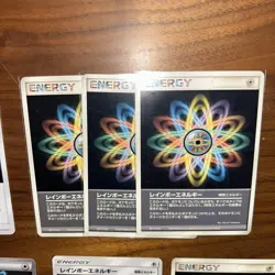 Rainbow Energy Pokemon Cards Summary Set Japanese Trading Cards TCG - Image 3
