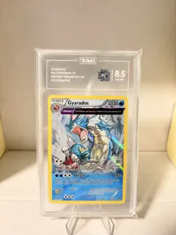 Gyarados 21/98 Holo Rare Θ Double XY - Ancient Origins TAG 8.5 Pokemon TCG - Image 1