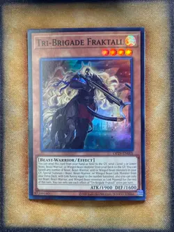 Yugioh Tri-Brigade Fraktall OP29-EN005 Super Rare NM - Image 1