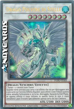 DRAGO POLVERE DI STELLE (Stardust Dragon) • Ultra R • DUPO IT103 • Lim • Yugioh! - Image 1