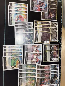 One Piece Tcg OP14 Black Crocodile Complete 50 Card Deck With Extras Competitive - Image 3