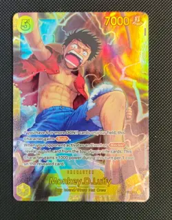 One Piece Op15-119 Monkey. D. Luffy SEC Adventure on Kami'a Island - Image 1