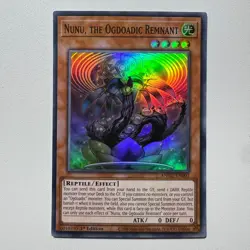 Nunu, The Ogdoadic Remnant - ANGU-EN001 | 1st Edition Ultra Rare NM YuGiOh! - Image 1