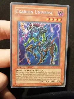 Yugioh Exarion Universe CT2-EN002 Secret Rare American Promo - Image 1