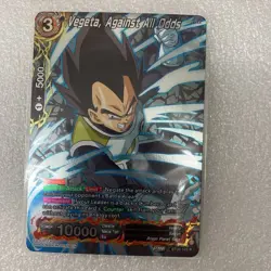 [SC] ya57 Dragon Ball Super Card Game English Version Bt20 R Vegeta Ageinst All - Image 1