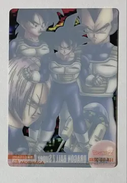 [SC] ya57 Dragon Ball Morinaga Wafers Card No. 431 Son Goku Vegeta Gohan Trunks - Image 2