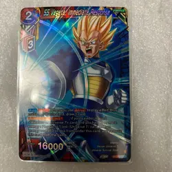 [SC] ya57 Dragon Ball Super Card Game English Version Bt20 R Saiyan Vegeta Immed - Image 1