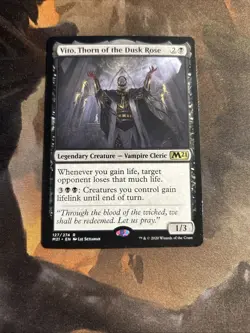X 1 Vito, Thorn of the Dusk Rose M21 127 MTG Magic The Gathering - Image 1