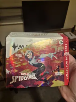 Magic The Gathering Spider-Man Collector Booster Box, New Sealed Marvel MTG - Image 1