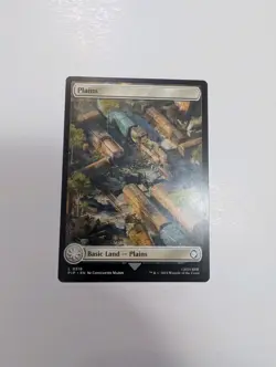 MTG - Plains 0318 - Fallout (PIP) NM/M Condition - Image 1