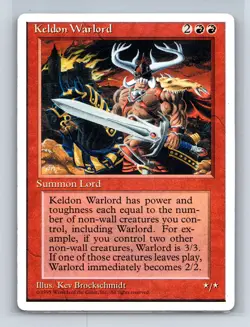 Fourth Edition Keldon Warlord - Image 1