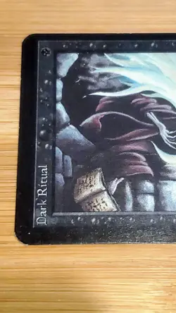 1x Dark Ritual, Limited Edition Alpha, Magic MTG LP Light Play See Photos - Image 3