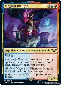 Magnus the Red [40K - 131] - NM TCG MTG - Image 1