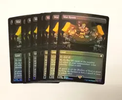 MAGIC THE GATHERING WAR ROOM MURDERS AT KHARLOV MANOR RELEASE FOIL PROMO X 10 - Image 1