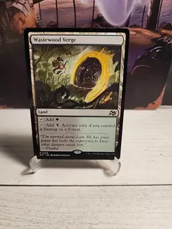 Wastewood Verge Aetherdrift 268 MTG Magic The Gathering Rare Regular - Image 1