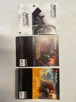 Lot x7 Vintage MtG Players Guides and x13 Bundle/Fat Pack Outer Sleeves Magic - Image 5
