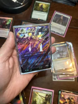 NEW MINT Sephiroth Fabled Soldier Surge Foil Borderless Japanese Magic Mtg - Image 1