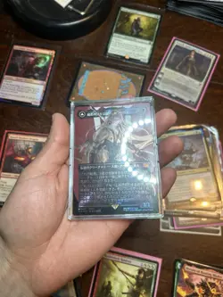 NEW MINT Sephiroth Fabled Soldier Surge Foil Borderless Japanese Magic Mtg - Image 5